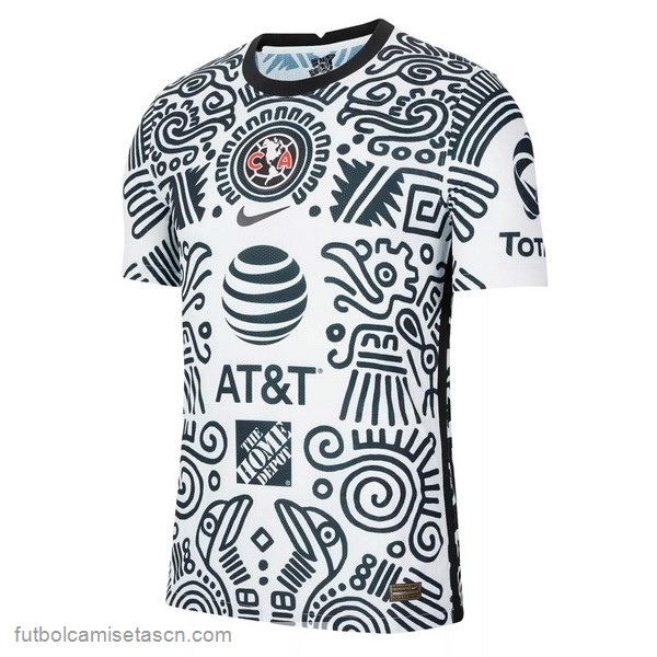 Tailandia Camiseta Club América 3ª 2020/21 Blanco